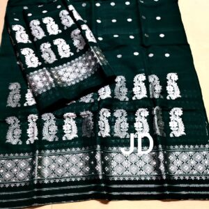 Mekhela Chador,Pure Cotton Mekhela Chador,Kesa Paat Mekhela Chador
