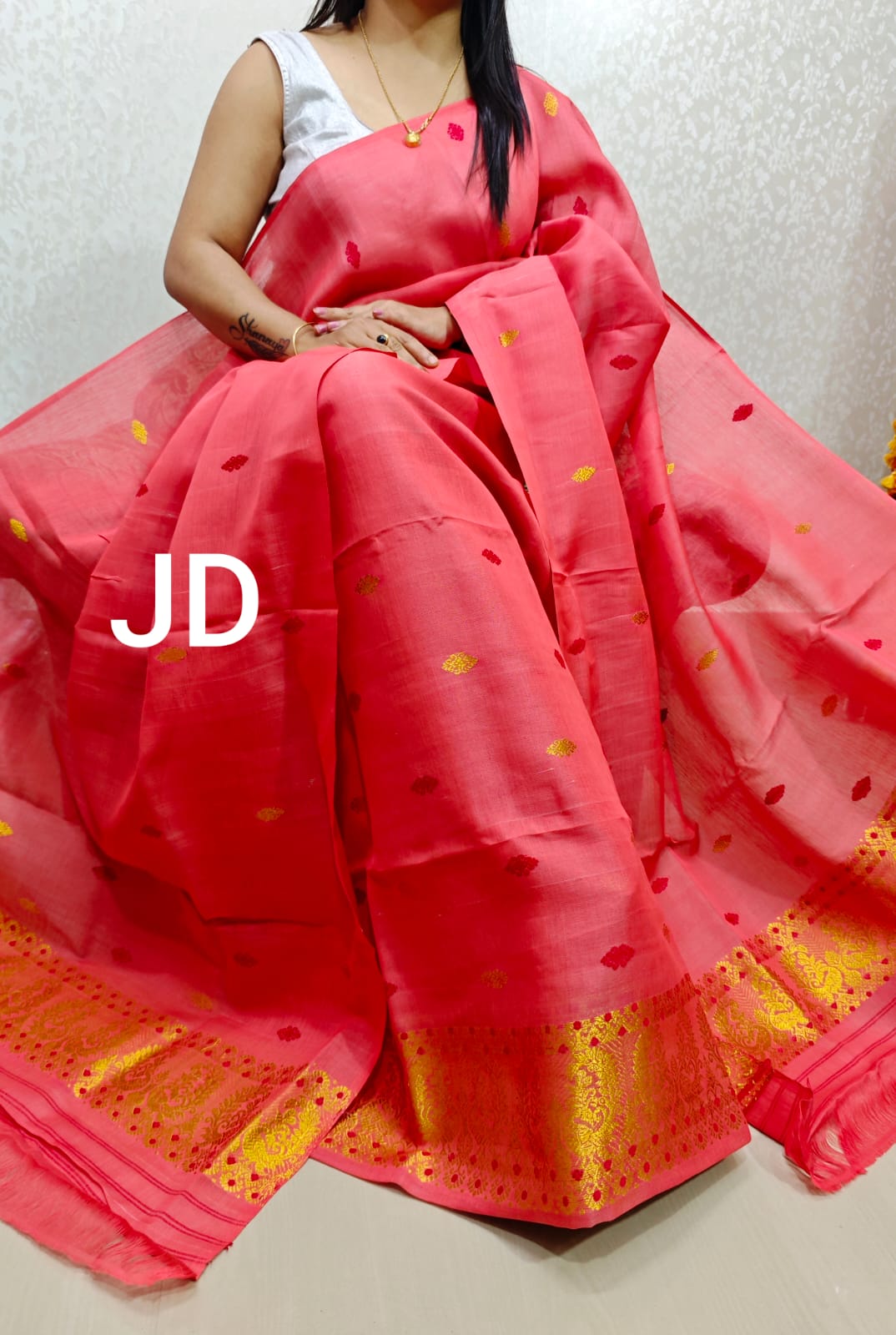 Pure Nooni Cotton Mekhela Chador