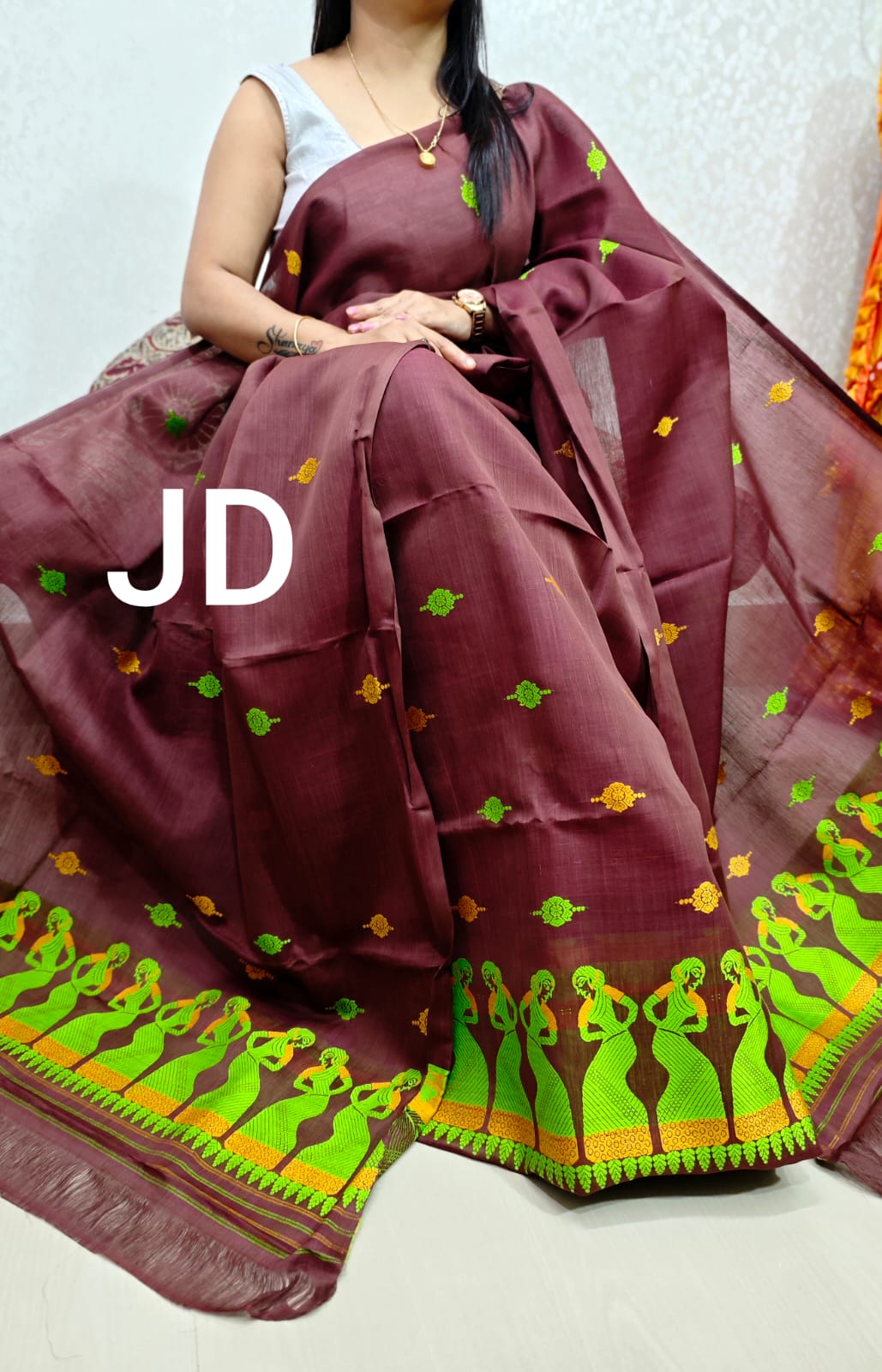 Pure Nooni Cotton Mekhela Chador, Nooni Cotton Mekhela Chador